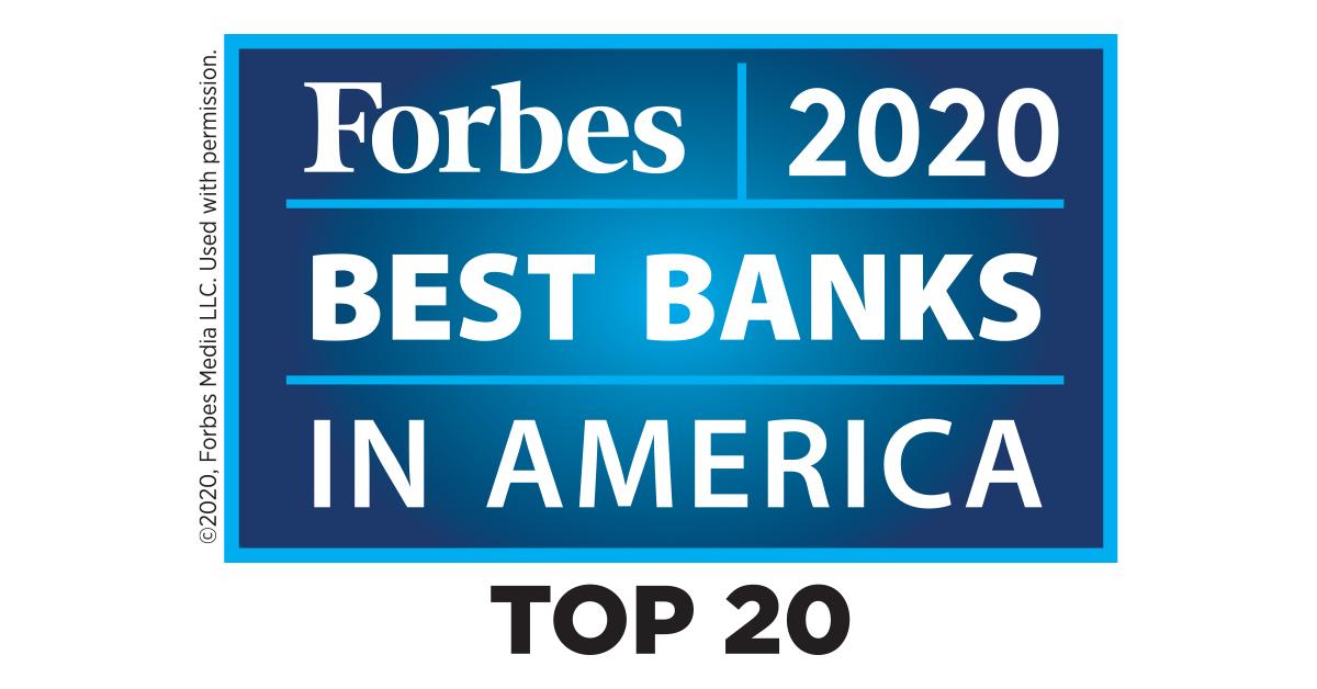 Cathay General Bancorp ranks in Top 20 on Forbes Best Banks in America 2020 list 
