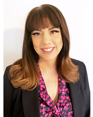 Lori Burquez, Director of Human Resources at Cathay Bank, poses for a professional headshot.